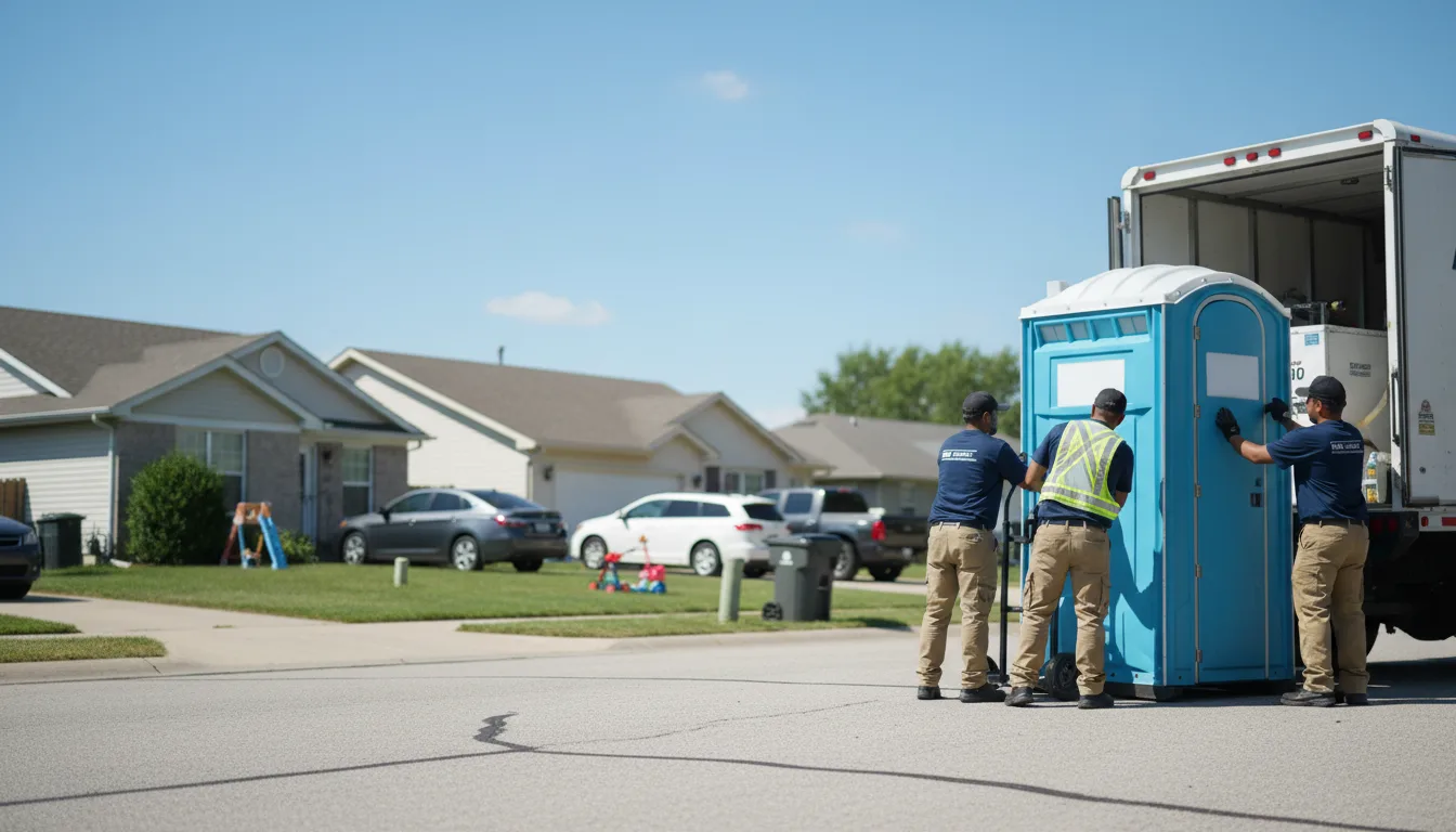 Standard Porta Potty Rentals in Marshfield, MO near me